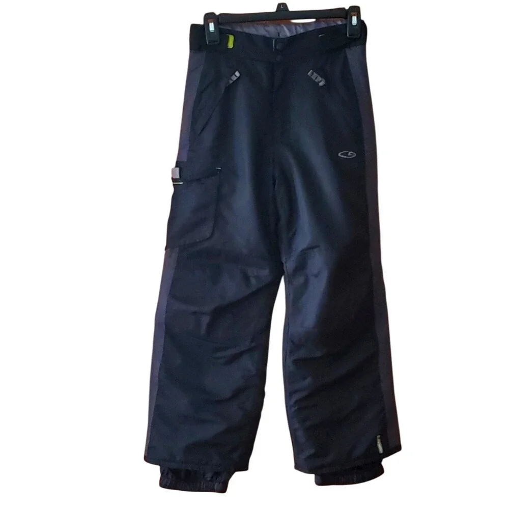 C9 by Champion Boys Black VentureDry‎ Snow Ski Pants Size 8-10